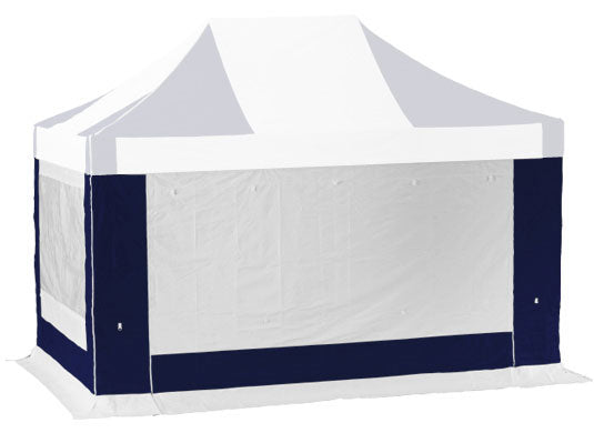 4m x 2m Extreme 50 Instant Shelter Sidewalls Navy Blue/White Main Image