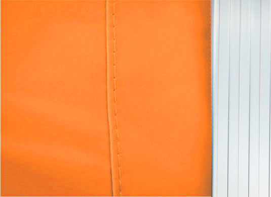 3m x 6m Extreme 40 Instant Shelter Sidewalls Orange Image 3