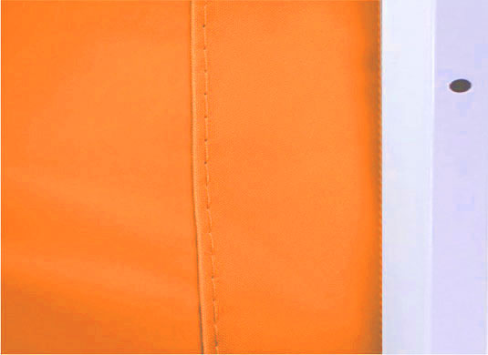 5m x 2.5m Trader-Max 30 Instant Shelter Sidewalls Orange Image 3