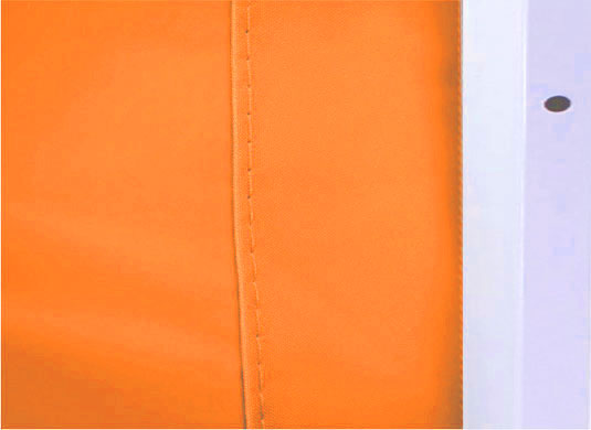 3m x 3m Compact 30 Instant Shelter Sidewalls Orange Image 3