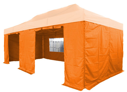 3m x 6m Extreme 40 Instant Shelter Sidewalls Orange Main Image