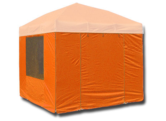 3m x 3m Trader-Max 30 Instant Shelter Sidewalls Orange Main Image