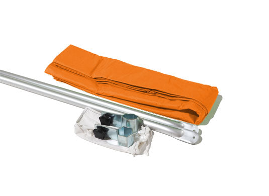 6m Instant Shelter Half Sidewall Orange Image 2