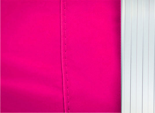 3m x 3m Compact 40 Instant Shelter Sidewalls Pink Image 3