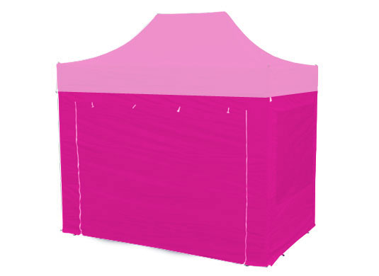3m x 2m Trader-Max 30 Instant Shelter Sidewalls Pink Main Image
