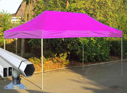 3m x 4.5m Extreme 40 Instant Shelter Pink Image 2