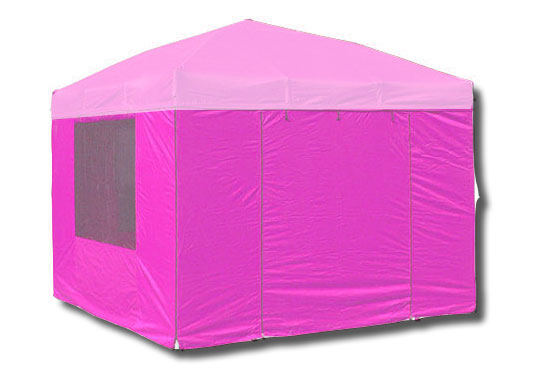 3m x 3m Compact 30 Instant Shelter Sidewalls Pink Main Image
