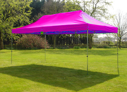 3m x 4.5m Trader-Max 30 Instant Shelter Pink Image 3