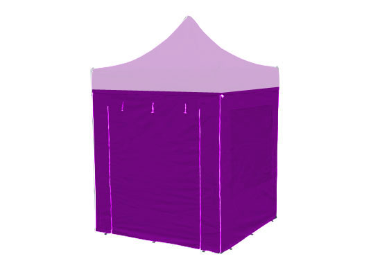 2m x 2m Compact 40 Instant Shelter Sidewalls Purple Main Image