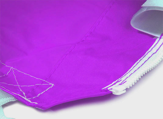 2m x 2m Compact 40 Instant Shelter Sidewalls Purple Image 6