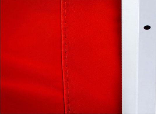 3m x 2m Trader-Max 30 Instant Shelter Sidewalls Red Image 3