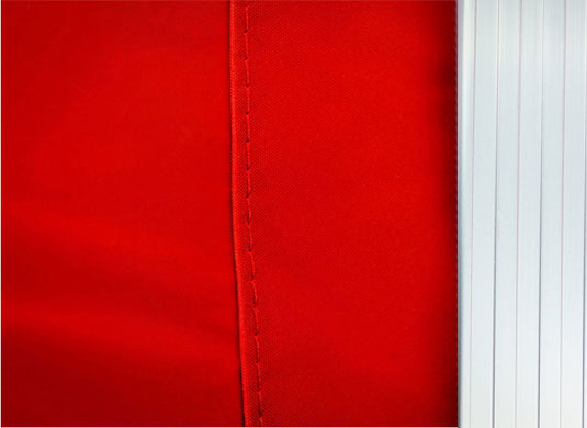 3m x 6m Extreme 40 Instant Shelter Sidewalls Red Image 3
