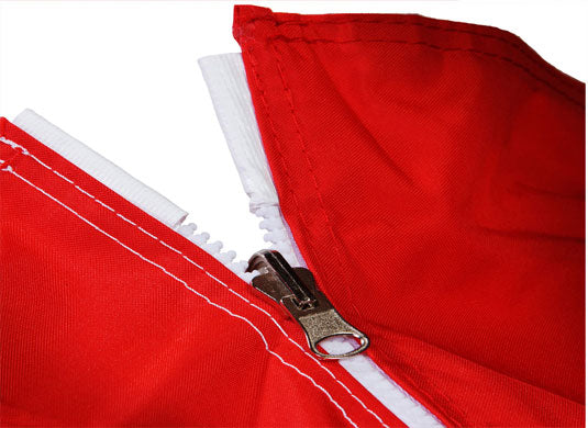 3m x 4.5m Trader-Max 30 Instant Shelter Sidewalls Red Image 5