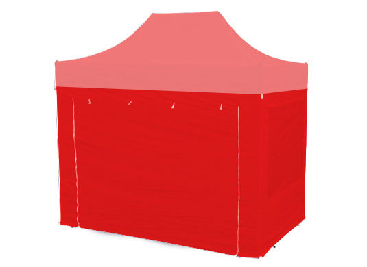 3m x 2m Trader-Max 30 Instant Shelter Sidewalls Red Main Image
