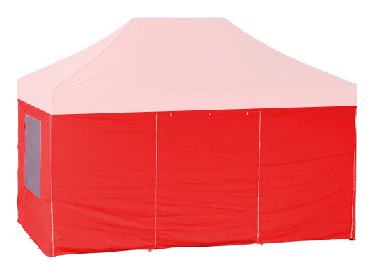 3m x 2m Extreme 50 Instant Shelter Sidewalls Red Main Image