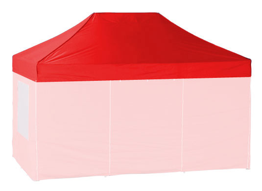 6m x 4m Extreme 50 Instant Shelter Replacement Canopy Red Main Image
