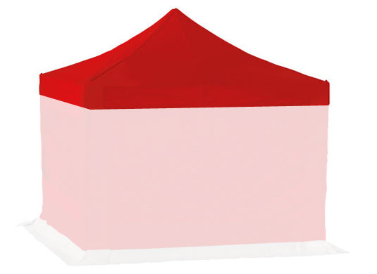 4m x 4m Extreme 50 Instant Shelter Replacement Canopy Red Main Image