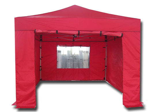 3m x 3m Extreme 50 Instant Shelter Gazebos Red Image 14