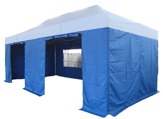 5m x 2.5m Extreme 40 Instant Shelter Sidewalls Royal Blue Main Image