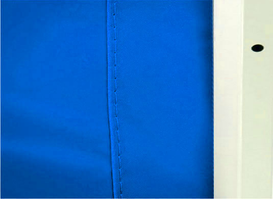 3m x 4.5m Trader-Max 30 Instant Shelter Sidewalls Royal Blue Image 3