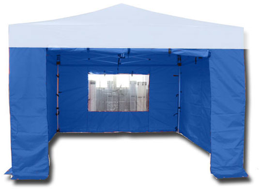 3m x 3m Extreme 50 Instant Shelter Sidewalls Royal Blue Main Image