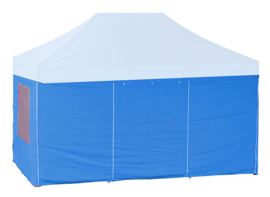 6m x 4m Extreme 50 Instant Shelter Sidewalls Royal Blue Main Image