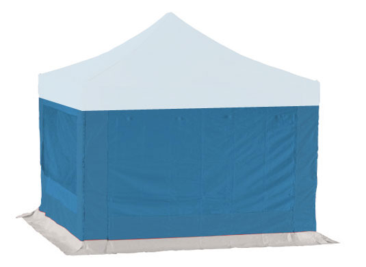 4m x 4m Extreme 50 Instant Shelter Sidewalls Royal Blue Main Image