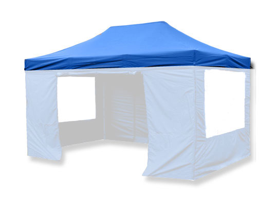 3m x 4.5m Trader-Max 30 Instant Shelter Replacement Canopy Royal Blue Main Image