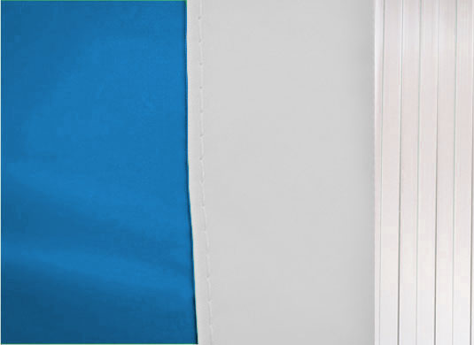 3m x 4.5m Extreme 50 Instant Shelter Sidewalls Royal Blue/White Image 3