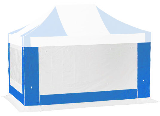 6m x 4m Extreme 50 Instant Shelter Sidewalls Royal Blue/White Main Image