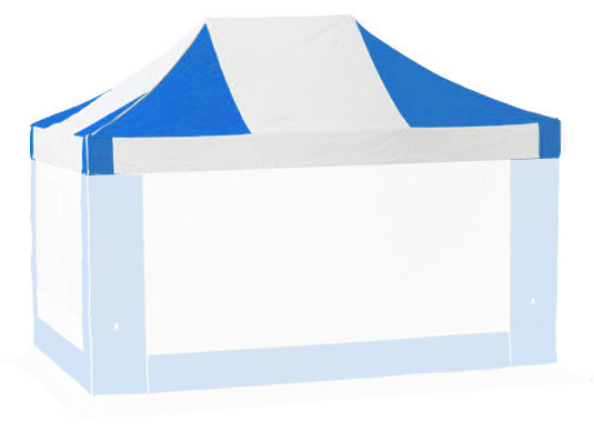 6m x 4m Extreme 50 Instant Shelter Replacement Canopy Royal Blue/White Main Image