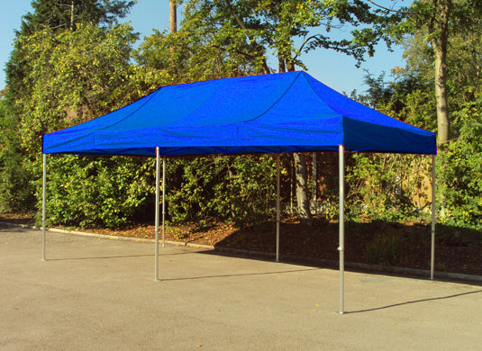 5m x 2.5m Trader-Max 30 Instant Shelter Royal Blue 3