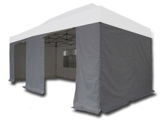 3m x 4.5m Extreme 50 Instant Shelter Sidewalls Silver Main Image