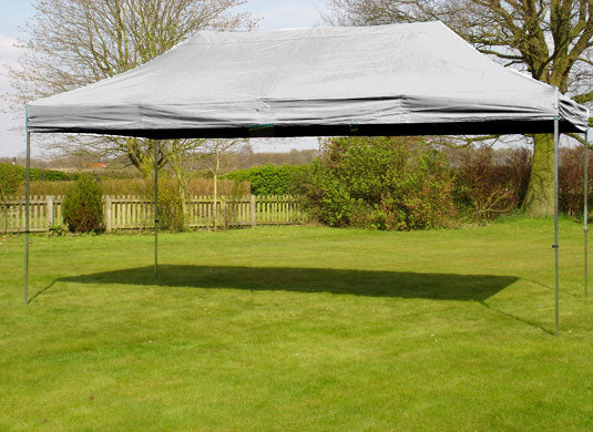 3m x 4.5m Trader-Max 30 Instant Shelter Silver Image 2