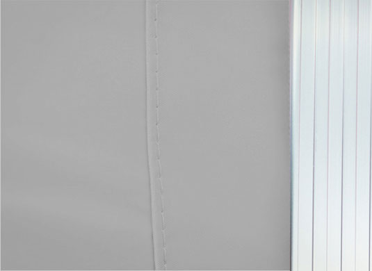 5m x 2.5m Extreme 40 Instant Shelter Sidewalls White Image 3