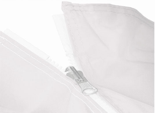 3m x 2m Trader-Max 30 Instant Shelter Sidewalls White Image 5