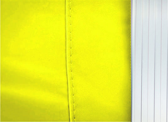 3m x 4.5m Compact 40 Instant Shelter Sidewalls Yellow Image 3