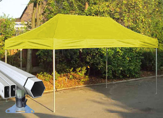 3m x 4.5m Extreme 40 Instant Shelter Yellow Image 2