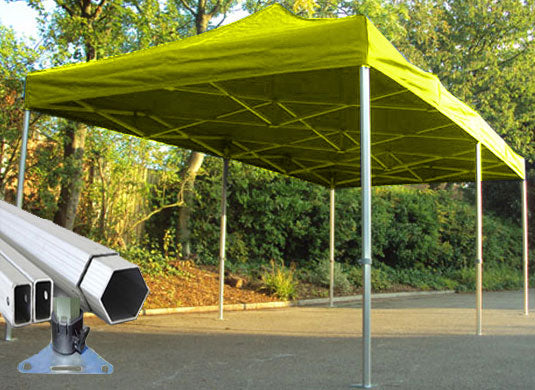 3m x 6m Extreme 40 Instant Shelter Yellow Image 2
