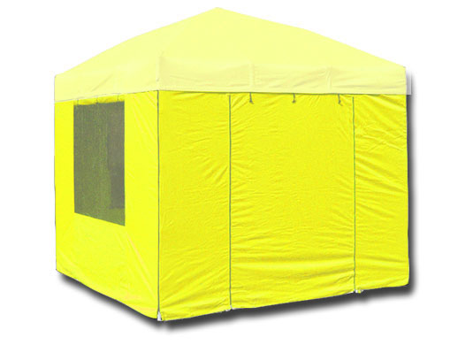 3m x 3m Compact 30 Instant Shelter Sidewalls Yellow Main Image