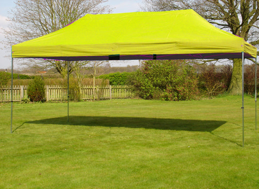 3m x 4.5m Trader-Max 30 Instant Shelter Yellow Image 2