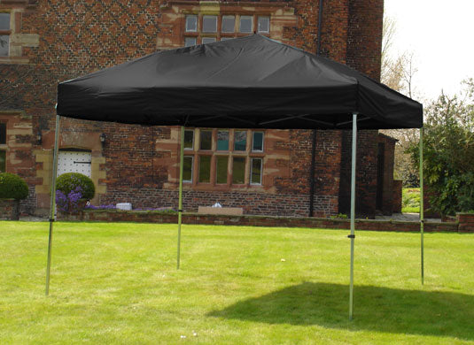 3m x 3m Trader-Max 30 Instant Shelter Black Image 3