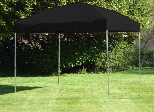 3m x 3m Trader-Max 30 Instant Shelter Black Image 2