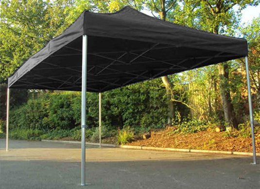 4m x 2m Extreme 50 Instant Shelter Black Image 4