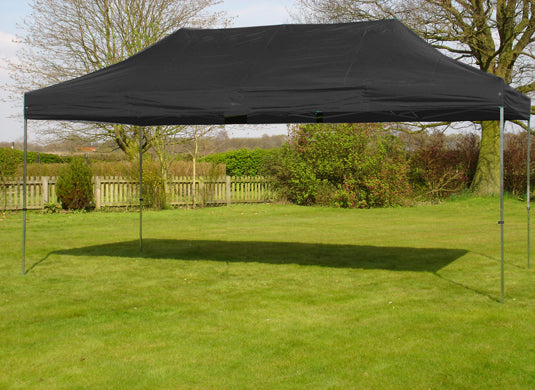 3m x 4.5m Trader-Max 30 Instant Shelter Black Image 2