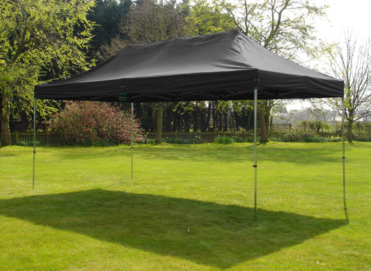 3m x 4.5m Trader-Max 30 Instant Shelter Black Image 3