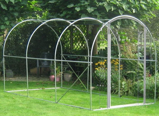 4m x 2m Pro+ Poly Tunnel Frame Only Main Image