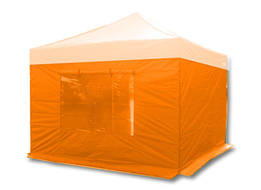3m x 3m Compact 40 Instant Shelter Sidewalls Orange Main Image