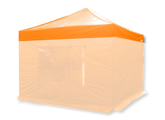 3m x 3m Compact 40 Instant Shelter Replacement Canopy Orange Main Image
