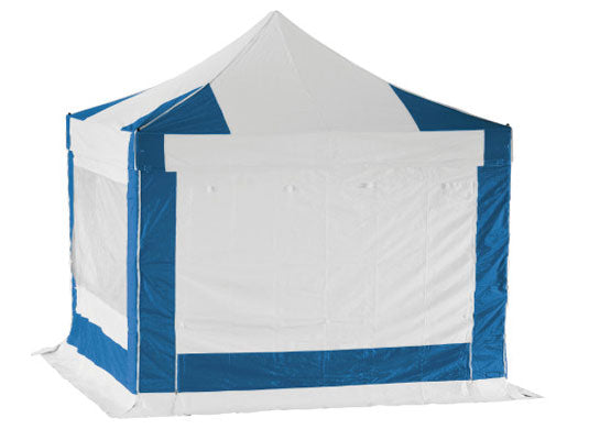 4m x 4m Extreme 50 Instant Shelter Pop Up Gazebos Royal Blue/White Image 13